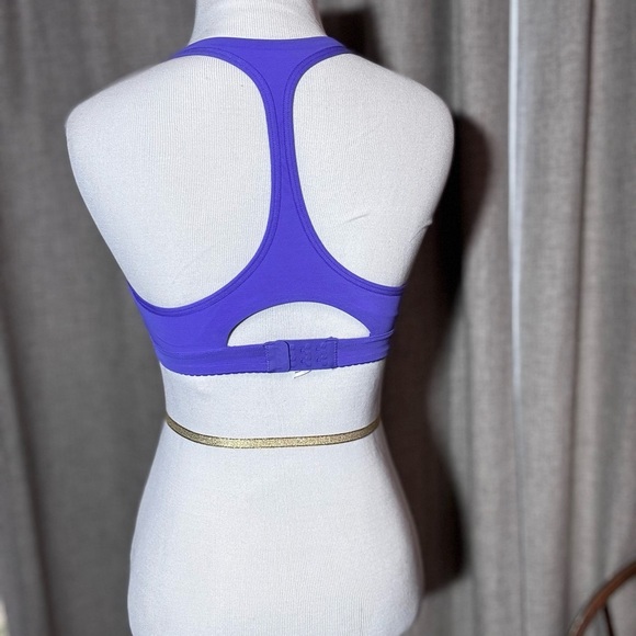 Lululemon Purple Halter Bra with Supportive Band - Picture 2 of 2